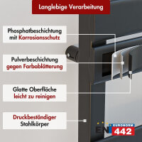 Handtuchheizkörper PANDEMA Schwarz Mittel- und Seitenanschluss