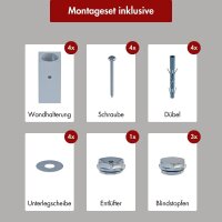 Badheizkörper Mittelanschluss ZEBRA Weiß