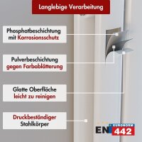 Design Flachheizkörper Paneelheizkörper TAYLOR Vertikal Weiss 60 cm x 180 cm