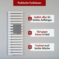 Handtuchheizkörper PREMIUM ALRONA Weiß...