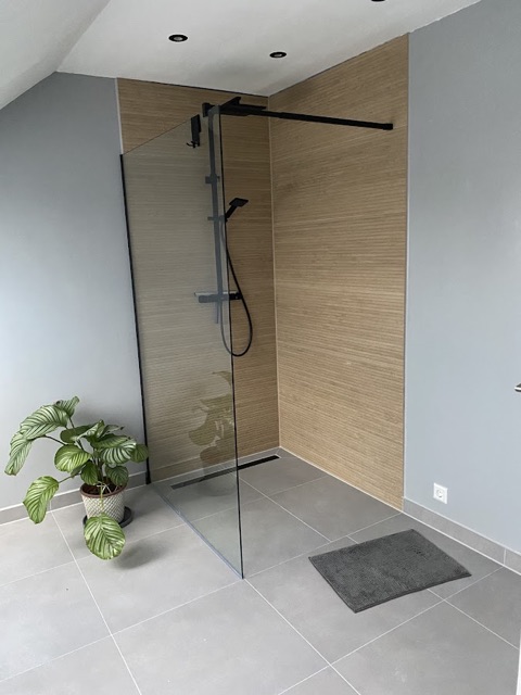 Installierter Designheizkörper – Kundenprojekt